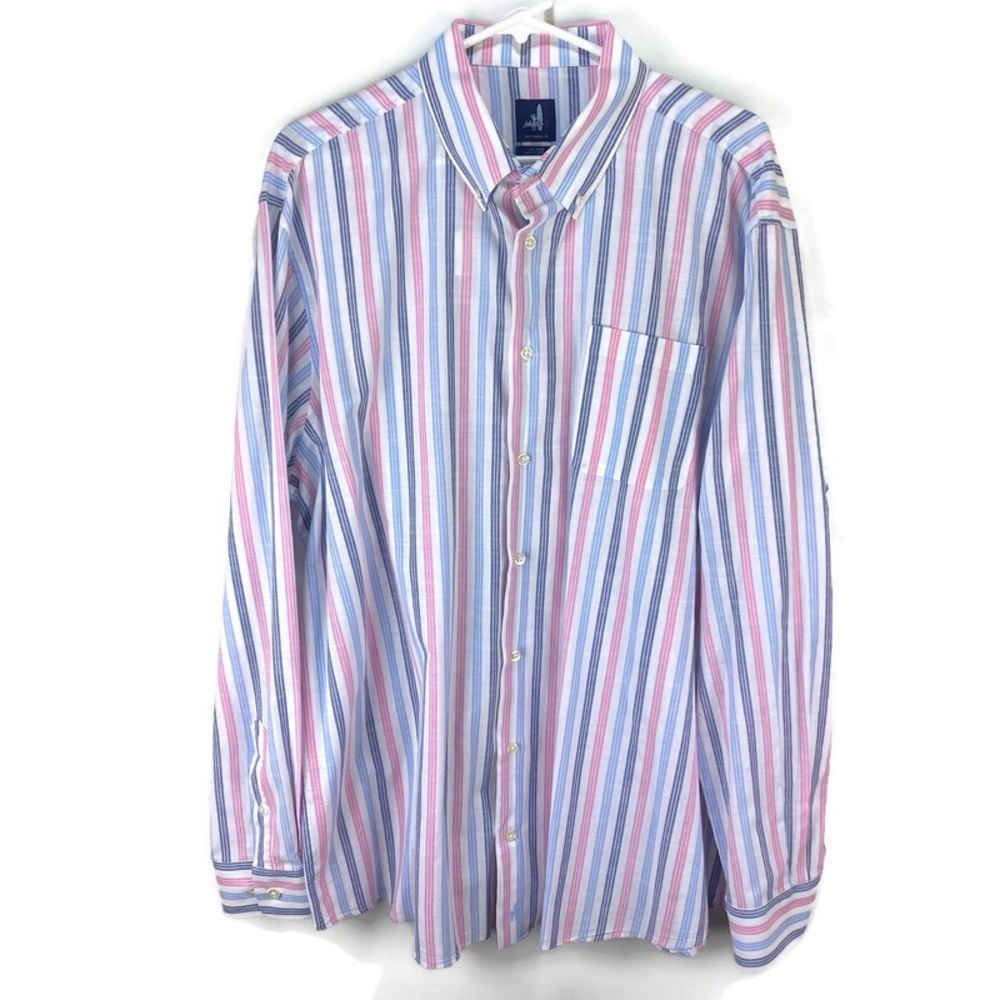 Men’s Johnnie-O Long Sleeve Button Down XXL Shirt